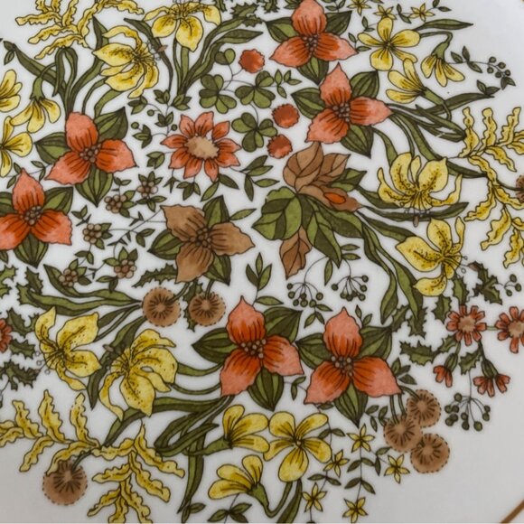 Corelle By Corning Indian Summer Pattern Dinner Plates Set Of 2 10.25 Inch - Picture 3 of 5